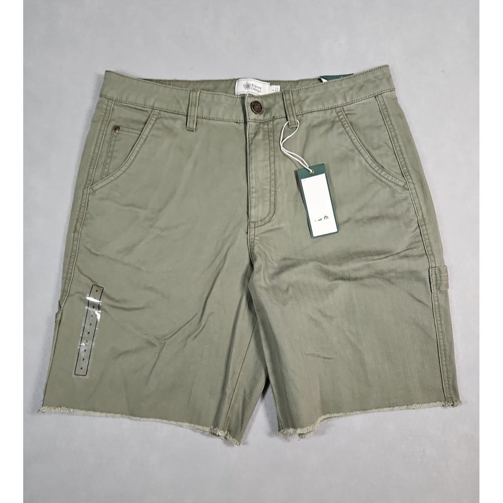 Alpine Design Womens Green 8" Bermuda Shorts Size 8 NWT